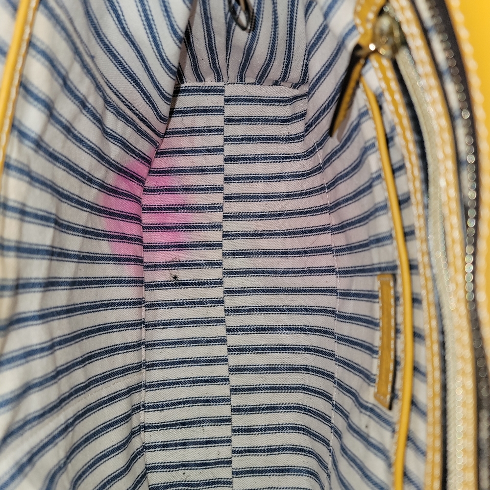 Yellow Dooney bag